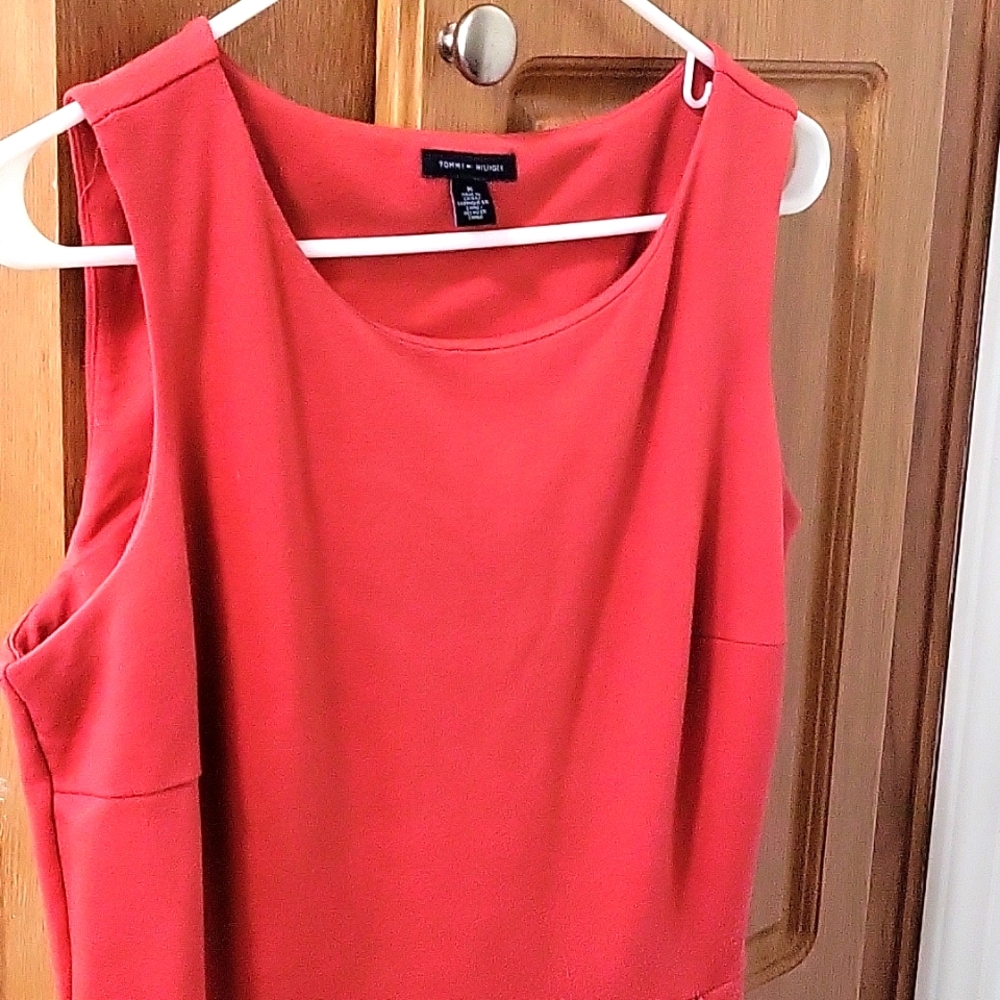 Peach dress